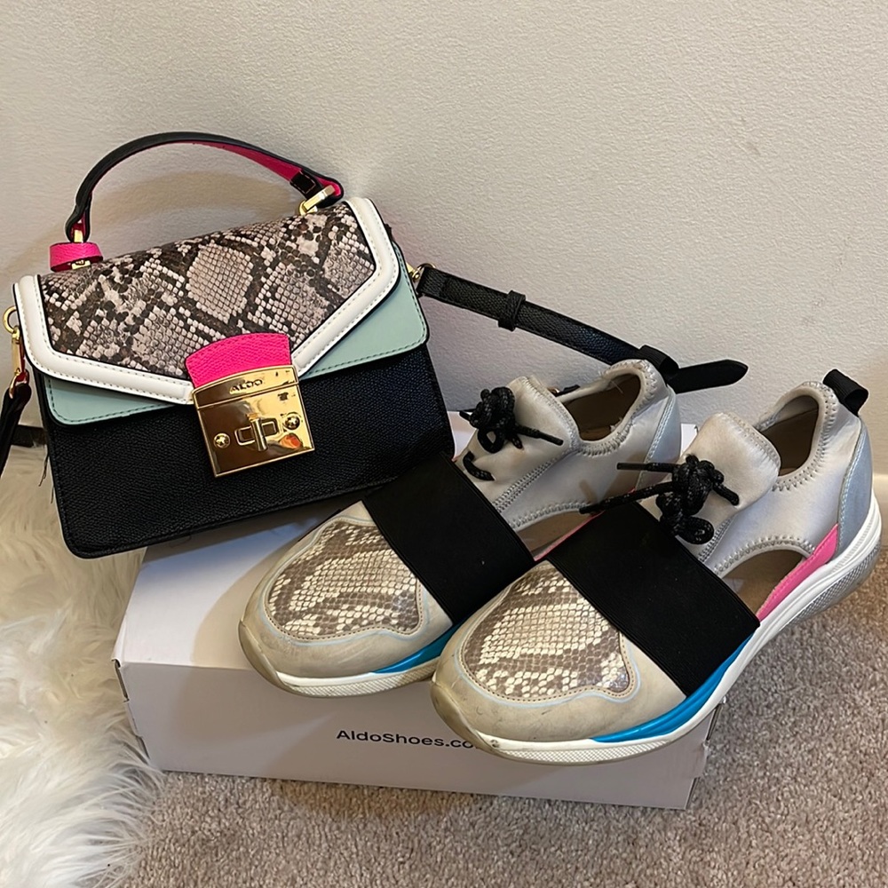 Aldo Purse & Sneaker bundle